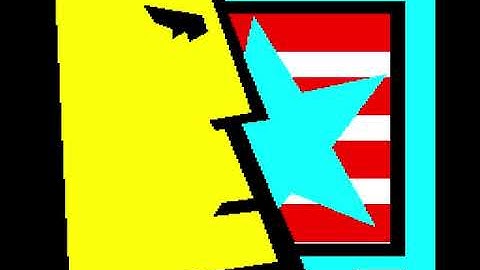 "cafelogo256" 256b intro for Elektronika BK0011M