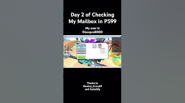 Day 2 of Checking My Mailbox in PS99 #fyp #shorts #roblox #ps99