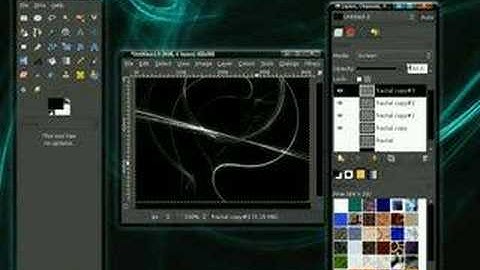 How to make a fractal in the GIMP