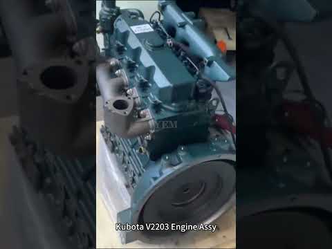 The Starter Video For Kubota V2203 Brand New Engine Assy 