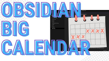 Obsidian Big Calendar