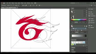 Create Logo | Garena Free Fire | Illustrator Figma PhotoShop | Fire Programmer  | Subscribe Channel. screenshot 3