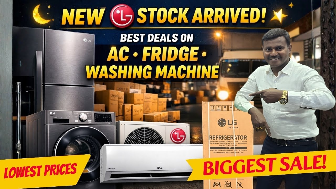 New LG Stock Arrived 🔥 Best Deals on AC, Fridge, Washing Machine | Kolkata
