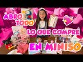 ABRIENDO TODO LO QUE COMPRE EN MINISO / LARA CAMPOS