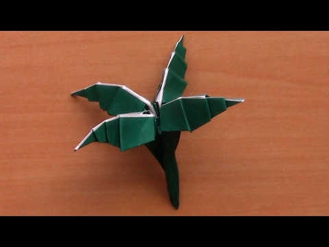 Origami Palm Tree Paper Melon