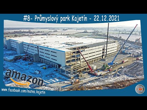 #8 - Průmyslový park Kojetín - Amazon - 22.12.2021 - YouTube