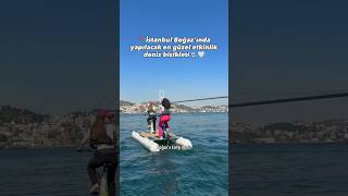 🌊 Boğaza karşı unutamayacağımız eşsiz bir deneyim @bosphoruskürek 🚴