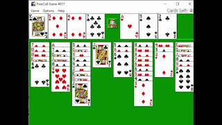 Freecell game #617