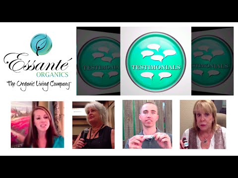 Essante Organics Testimonials - Real People - Real Stories 100% ToxicFree, Organic Products