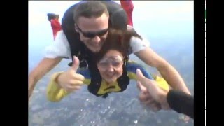 Olga's skydiving (hard to believe)