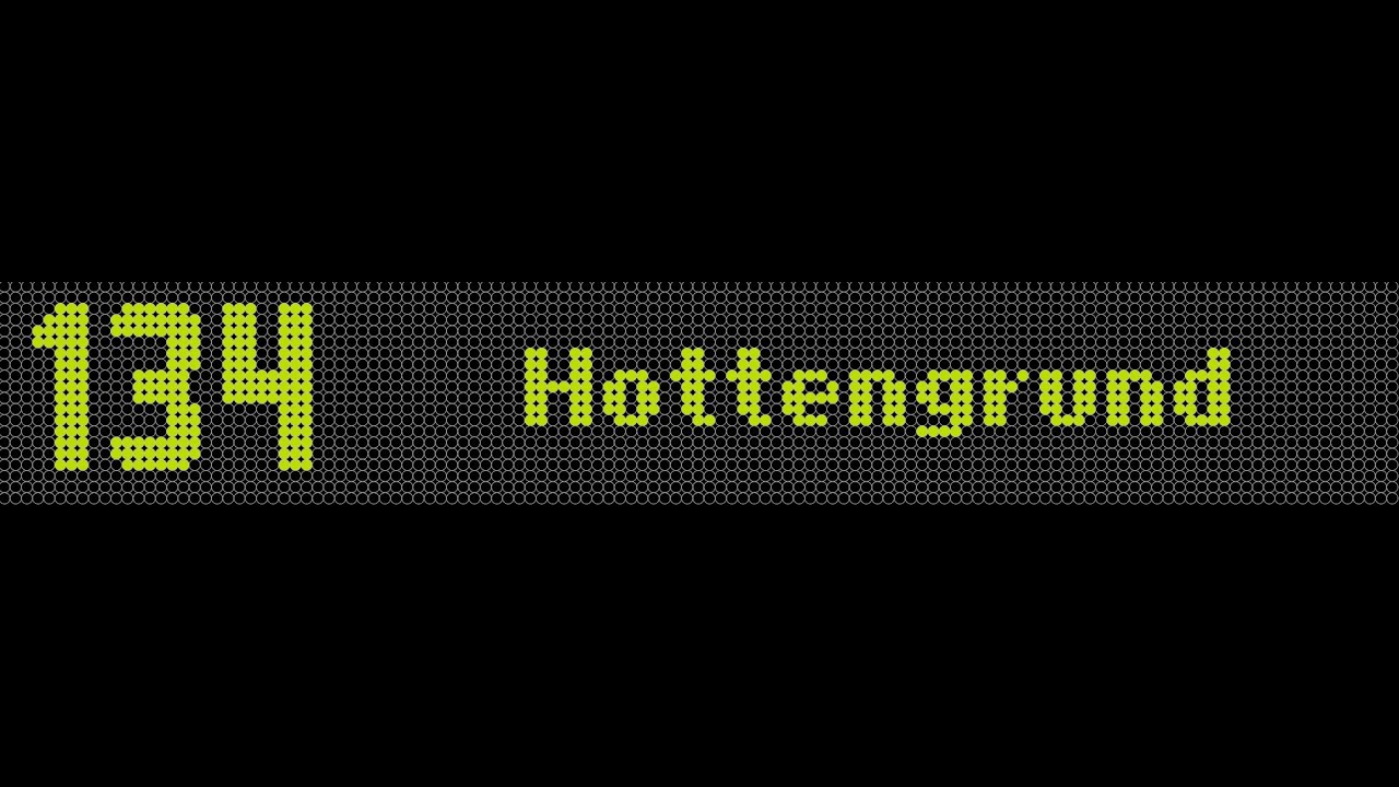 Berlin BVG Linie 134 Wasserwerk Spandau Richtung Hottengrund