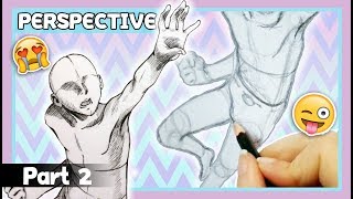 ❤Draw People In Perspective PART 2 ❤ ACTION POSES ❤ Flying Fight Scene from above birds eye view by My Mangaka LIFE 27,800 views 6 years ago 12 minutes, 14 seconds