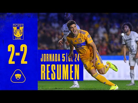 U.A.N.L. Tigres U.N.A.M. Pumas Goals And Highlights