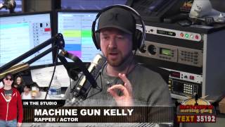 Machine Gun Kelly Interview- MGK on touring with Limp Bizkit (2015)