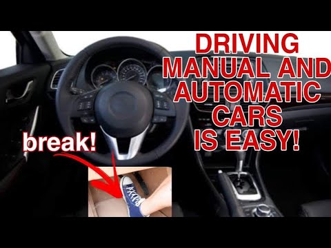 LEARN HOW TO DRIVE IN JUST TWO MINUTES | MANUAL AND AUTOMATIC