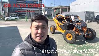 Багги BRP MAVERICK XRC turbo RR за 3 520 000 рублей из Кореи до Владивостока