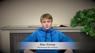 #mohawkpride moments  - Alex Kinney