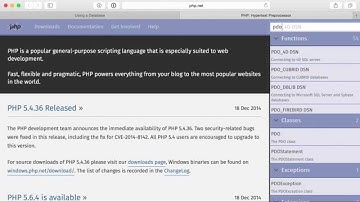 PHP36.0 Working with Databases from PHP