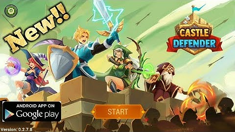 CASTLE DEFENDER: Hero Shooter - Offline (Android)