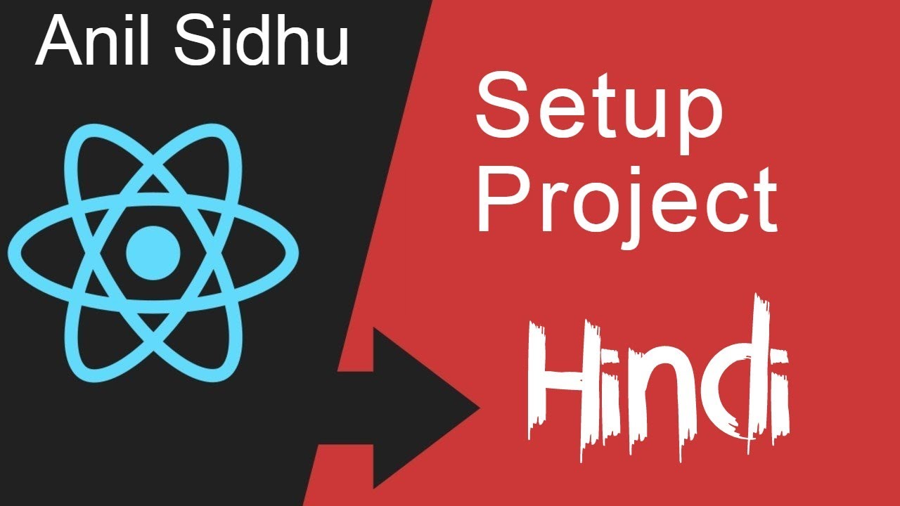 React js project in Hindi # Project Setup - YouTube
