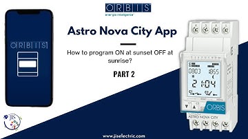 ORBIS App | ASTRO NOVA CITY Features | PART 2 - JIS Electric