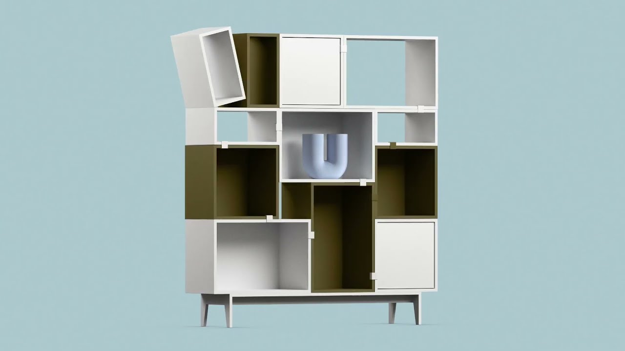 Stacked System de Muuto: la estantería modular que transforma cualquier espacio