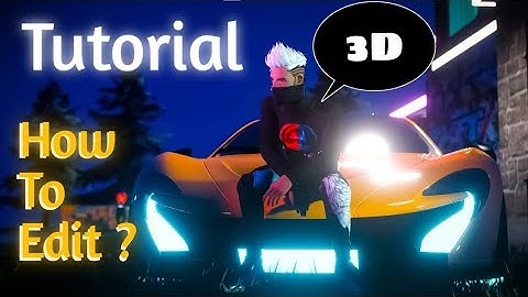 🔥How To Edit Like Flame R l New 3D Montage Editing Tutorial❗