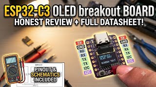ESP32-C3 SuperMini Dev Board: Built-in 0.42 OLED, WiFi & Bluetooth