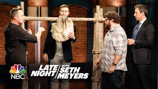 Corbin Maxey Brings Animals to Seth, Taran Killam and Bobby Moynihan