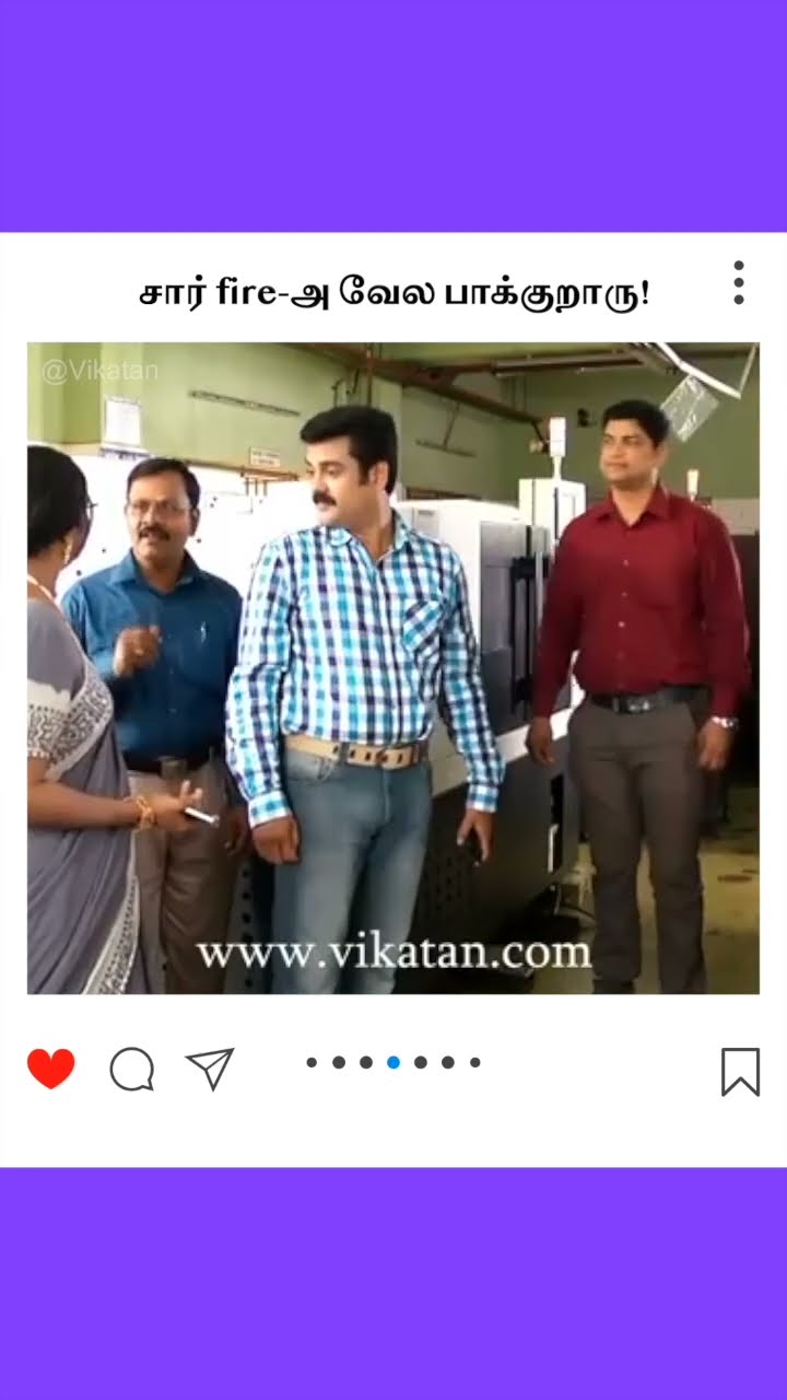 Deivamagal | சார் fire-அ வேல பாக்குறாரு!. |  தெய்வமகள்