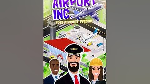 Airport Inc. Idle Tycoon Game - Gameplay / Walkthrough Part 1 (IOS & Android Game)