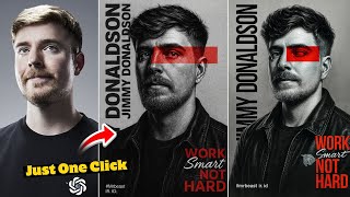 Chatgpt Portrait Photo Editing Tutorial | Black and white Chatgpt Photo Editing | Chatgpt Ai Photo screenshot 4