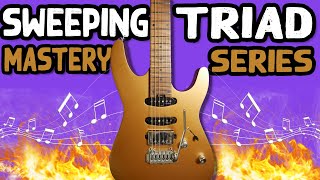 Beginner Sweep Picking Guitar Patterns EP05