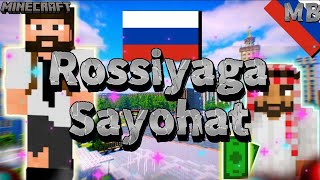 ||MINECRAFT||ROSSIYADA SAYOHAT||UZBEKCHA VIDEO||