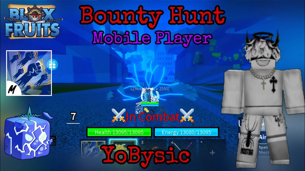 Quake is So OP… | Bounty Hunt | Mobile Player / Blox Fruits