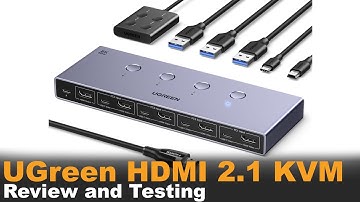 UGreen HDMI KVM Switch Review and Testing | 4K