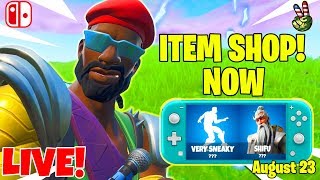 Fortnite Switch Player! // ITEM SHOP August 23, 2019 // (Fortnite Battle Royale LIVE)