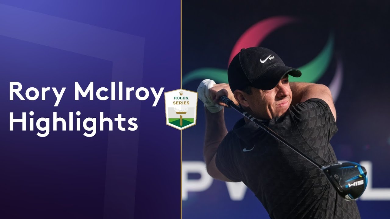 Rory McIlroy leads in Dubai   Round 1 Highlights   2021 DP World Tour Championship