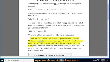 Fix API error when logging in or connecting to IPVanish VPN