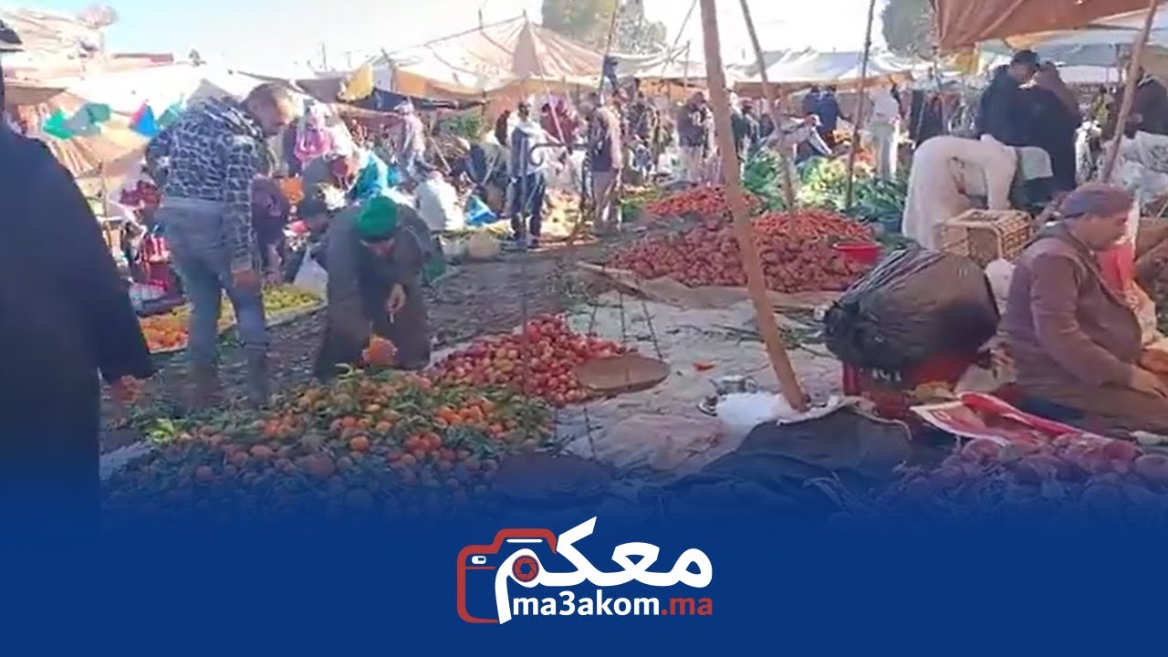 رغم الامطار.. الخضرة غالية بالسوق الاسبوعي جمعة سحيم والإقبال ضعيف