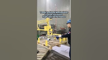 Pallet stacking lifting manipulator