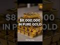 This is What $8,000,000 in Gold Looks Like…