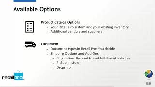 IMS Webinar Series: eCommerce & Retail Pro Series 8
