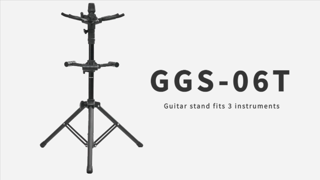Dekltus Support De Guitare Multifonction à 5 Positions, Universel, Portable, Multi-places, Pour Acoustique, Guitare électrique, Basse Acoustique, Cadeau