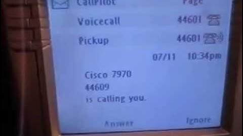 E-MetroTel UCx50 "On Another Call" Display Prompt