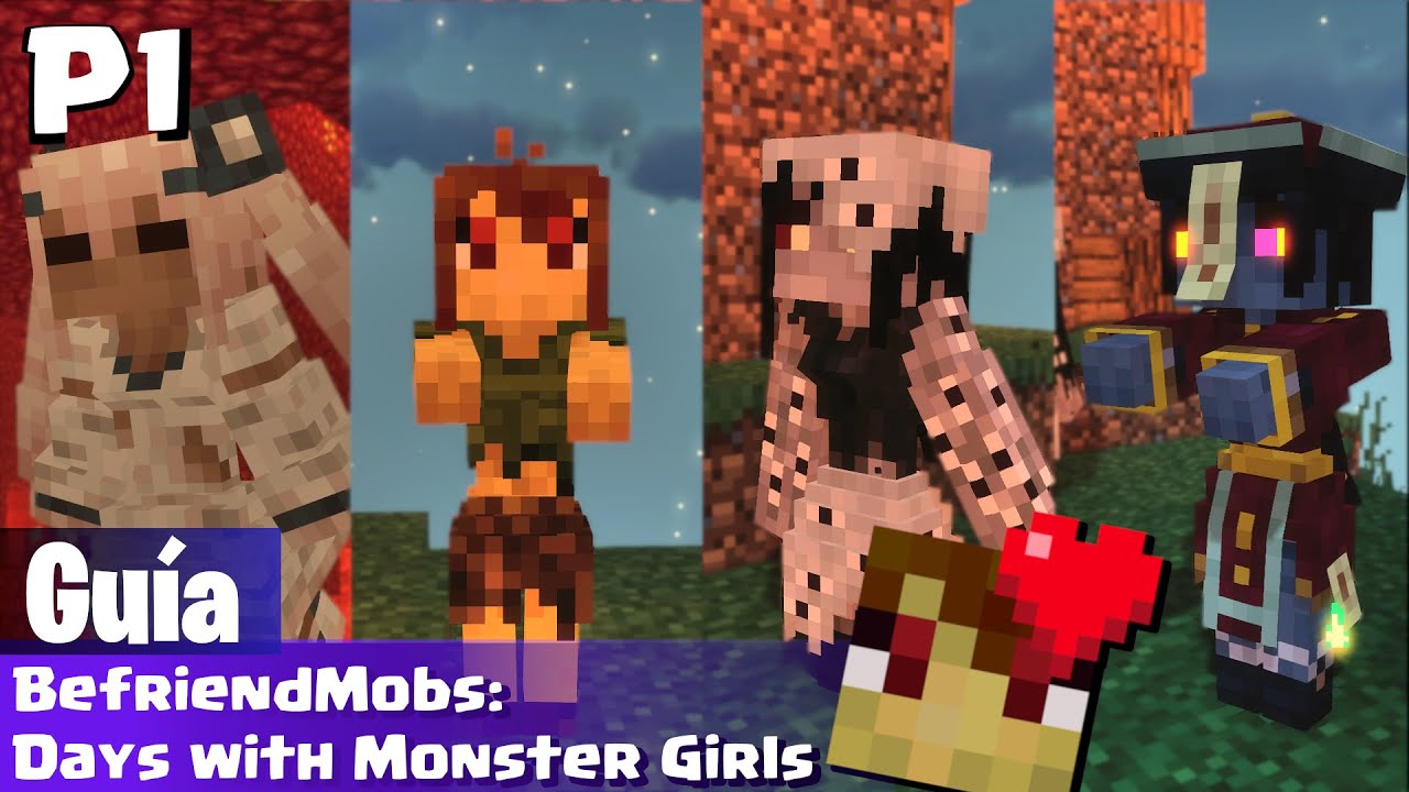 Domestica Monstruos del Mod Hostile Mobs and Girls (HMaG) Guia de los No-Muertos p1