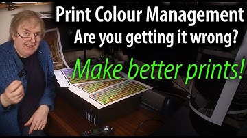 Are you getting print colour management wrong? What it doesn