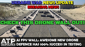 BREAKING: Oekraïne gaat nieuwe AI-drone-muur tegen Shahed-verdediging inzetten, die 100% succesvo...