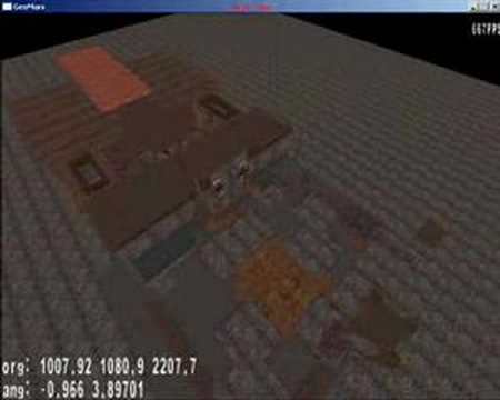 GeoMars game engine demo