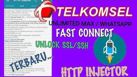 UBAH KUOTA TELKOMSEL UNLIMITED MAX DAN UNLIMITED WHATSAPP TERBARU FAST CONNECT UNLOCK SSH/SSL